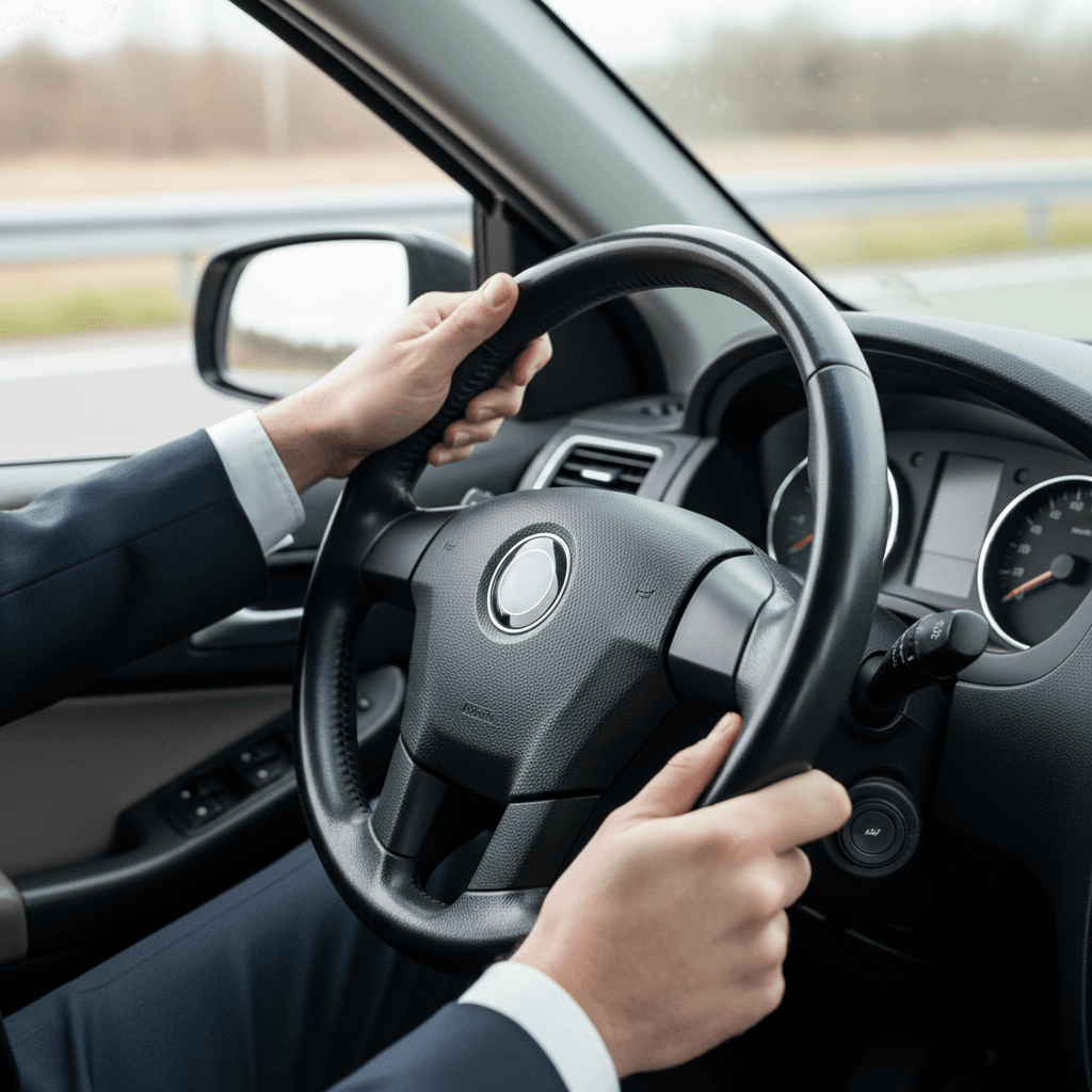 Behind-the-wheel driving practice